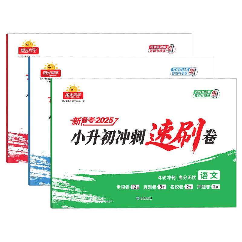 2025版阳光同学小升初冲刺速刷卷