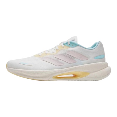 Adidas/阿迪达斯正品VELOSTAR新款女白浅蓝色鞋经典跑步鞋KJ5181
