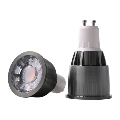 LED餐厅吧台cob聚光护眼灯杯全光谱E27螺口GU10MR16泛光led射灯泡