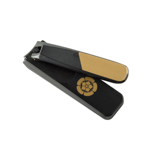 日本原装NIKKEN织田信长护理指甲刀指甲钳指甲剪旋转带锉刀防飞溅