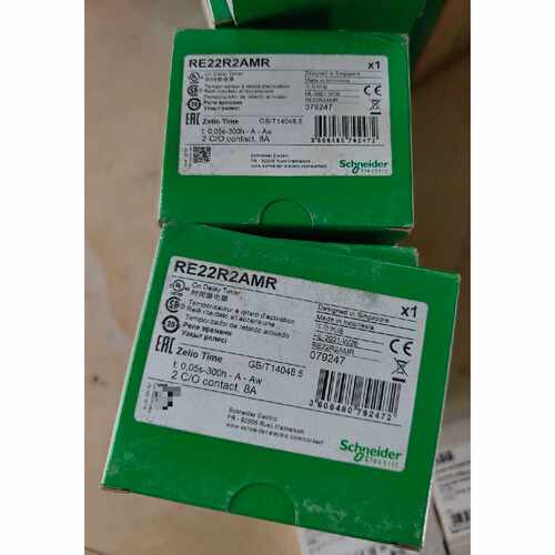 议价时间继电器RE22R2AMR，全新原装正品，0.05s