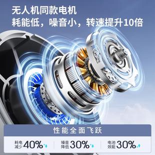 超高速节能小风炮无叶涡轮迷你便携式 USB充电100档静音降温神器