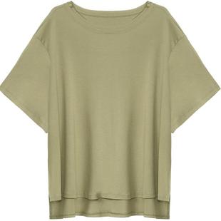 豆蔻依缘现代舞舞蹈服短袖上衣宽松显瘦日常可穿练功服形体服新款