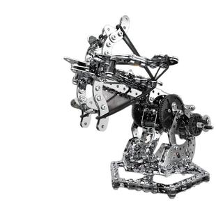 新年猎龙弩精密机械金属拼装玩具积木10岁以上男孩高难度组装模型