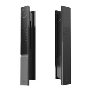 美的智能门锁3D人脸识别大屏可视猫眼远程开锁超长续航监控电子锁