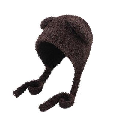 ROUIIEFAO毛线帽逛街可爱女秋冬