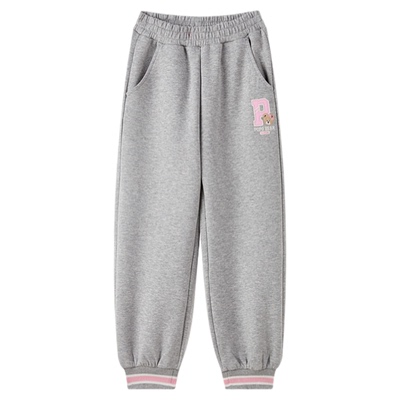 【商场同款】PawinPaw卡通小熊童装25年冬季新款女童休闲裤卫裤