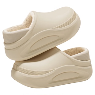 手术室医用包跟棉拖鞋女2025新款冬季防滑防水保暖加绒医护拖鞋男