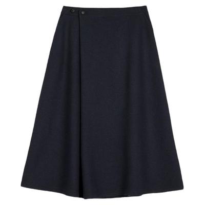 新品女环保棉羊毛针织呢半裙