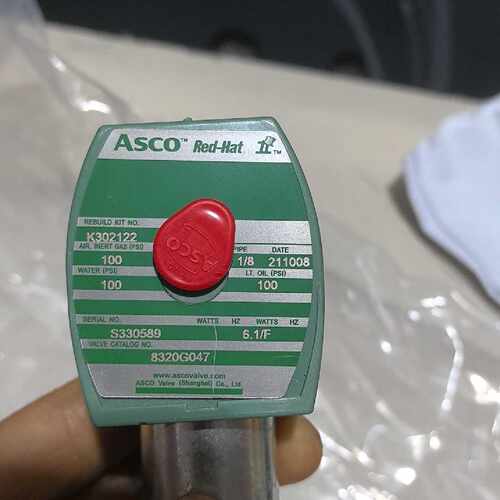 溢价-甩干机电磁阀，ASCO Red-Hat II电磁阀 8320