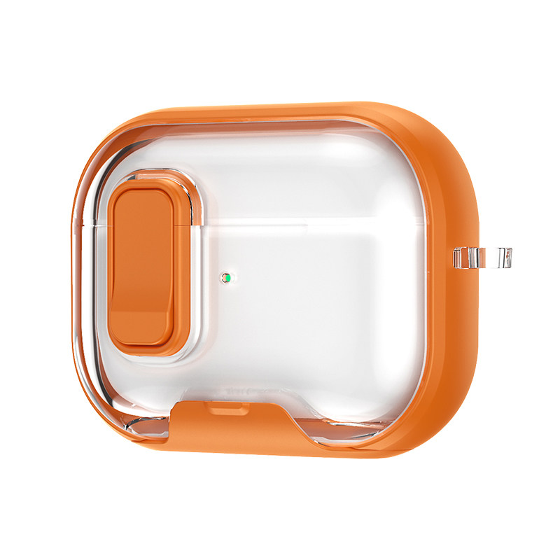 锁扣式苹果airpods4保护壳带支架