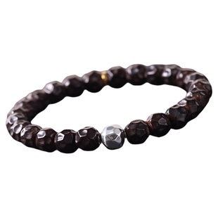 印尼原生态椰蒂雕刻奶酪陨石深坑手工大面无相磐石老料原色手串