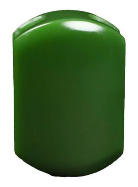 和田碧玉皮带扣菠菜绿双层腰带扣