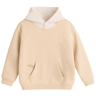 【胡可推荐】HeyBetter儿童大帽子连帽厚卫衣保暖男女童秋冬上衣