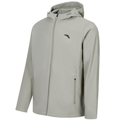 安踏外套男连帽加绒保暖防风宽松