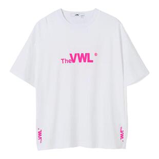 【baby同款】VWL印花短袖t恤男女款2026新款圆领宽松oversize上衣