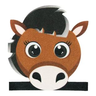 儿童卡通动物头饰壁虎犀牛小狗变色龙梅花鹿马万圣节故事表演道具