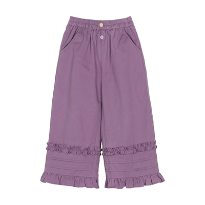 小O宝OKids童装女宝宝森系直筒裤