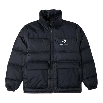 匡威保暖立领短款男女同款羽绒服