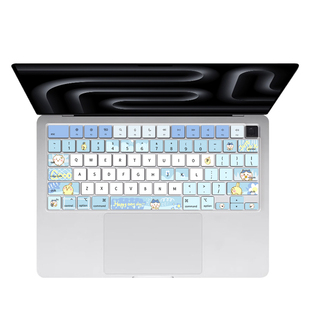 适用于苹果MacBookPro14M5键盘膜MacBookair13寸/air15寸M4笔记本电脑MacBookpro14寸/pro16寸M4保护膜M3/M2