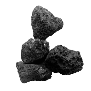 天然黑火山石颗粒黑火山岩鱼缸专用过滤底砂造景底沙石头水质精洗