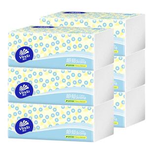 维达抽纸细韧30包100抽纸巾家用整箱餐巾纸实惠卫生纸擦手纸学生