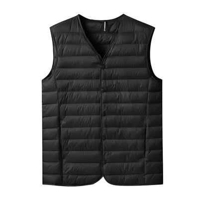男士肥佬大码内穿背心羽绒马甲