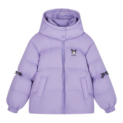 【酷洛米联名】波司登2025新款冬季儿童羽绒服女童外套短款泡芙