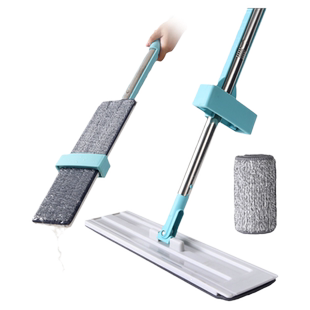 美丽雅免手洗平板拖把家用一拖净加大加厚懒人神器墩布推水拖把