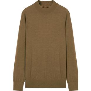 JDV奥莱旗舰店冬季折扣新品圆领针织衫长袖打底衫男士套头毛衣