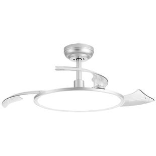 雷士照明未来光隐形风扇灯简约全光谱卧室餐厅吊灯客厅吊扇灯主灯