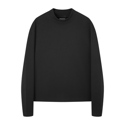 美式复古重磅宽松落肩百搭长袖