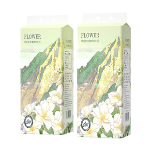 1280张山茶花香悬挂式抽纸巾家用实惠装卫生纸擦手纸厨房纸整箱批