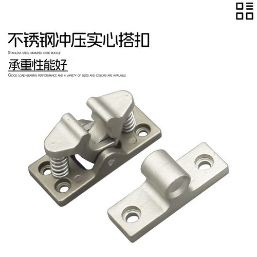 304不锈钢HGT10-65重型门碰碰碰锁大力DK101门弹簧碰珠门珠碰强力