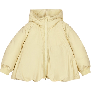 江南布衣童装短款羽绒服花瓣下摆保暖可爱冬男女童儿童jnbybyjnby