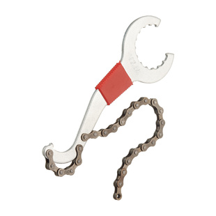 山地自行车三合一扳手 一体中轴扳手 飞轮固定扳手 尾勾扳手工具