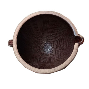 老式擂钵家用捣蒜器擂辣椒皮蛋擂茶钵婴儿研磨器磨米糊陶瓷捣碎器