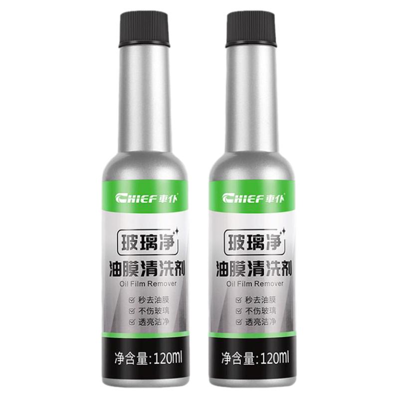 车仆玻璃水汽车玻璃油膜清洗剂除污渍浓缩雨刮精兑水除油膜玻璃净