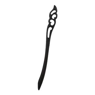 发簪簪子古风女盘发加长款新中式黑檀绿檀木簪子简约气质超长汉服