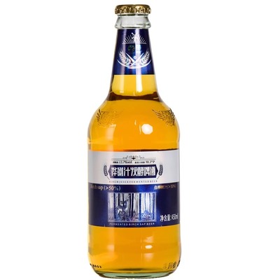 白桦树啤酒3.7%vol450ml*6瓶