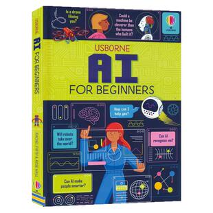 Usborne AI for Beginners 尤斯伯恩 少年商学院 读懂人工智能 初学者系列 精装百科读物 青少年科普 英文原版进口图书