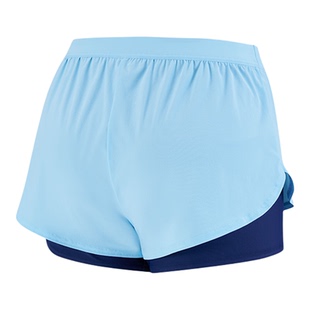 Speedo/速比涛 自由皮修身二合一假两件游泳短裤女士泳裤2026新品