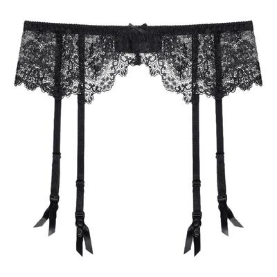 赫·蕾丝吊袜带三件套腰封