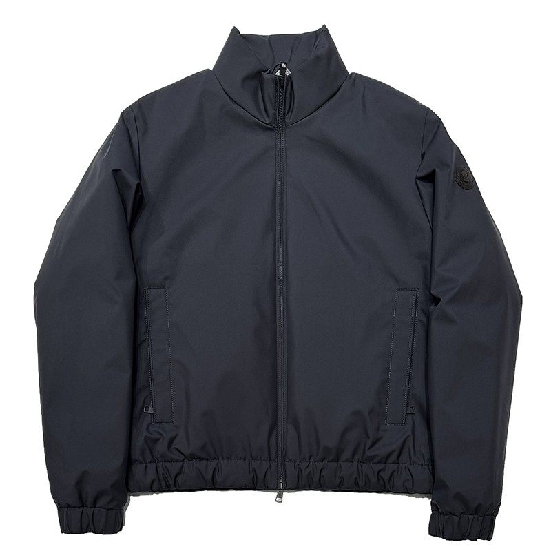国内现货moncler盟可睐 新款Luserna男士海军蓝夹克羽绒服外套