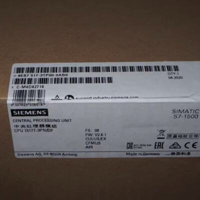议价6ES7517-3TP00-0AB0西门子S7-1500CPU中央处理器6ES75173TP00