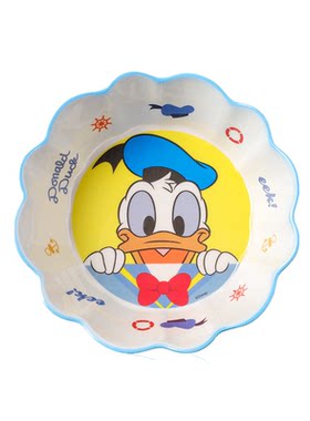 正品碟米奇车王餐具花边碗碟子
