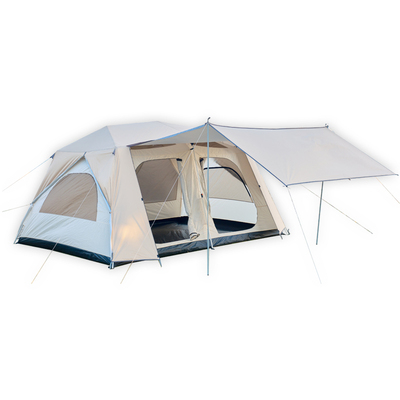 野营过夜帐篷两室一厅天幕二合一