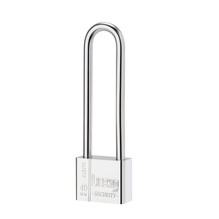 U型锁加长长梁锁挂锁柜子柜门长杆锁头长柄锁具家用大门防水长柄