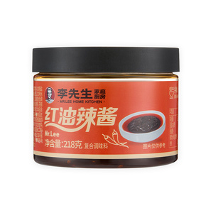 李先生红油辣酱罐装辣椒酱下饭酱