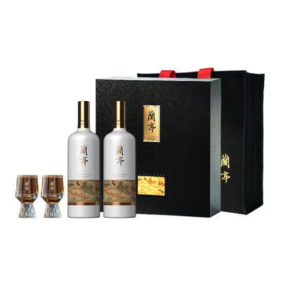 会稽山兰亭国酒花雕酒礼盒1L*2